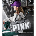 Wholesale Promotional Men Polyester Custom Logo Sports Gym Bag